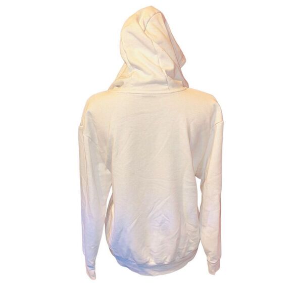 Nike Fit Dry Full Zip Jacket Hoodie Womens Size Medium White - Picture 5 of 6